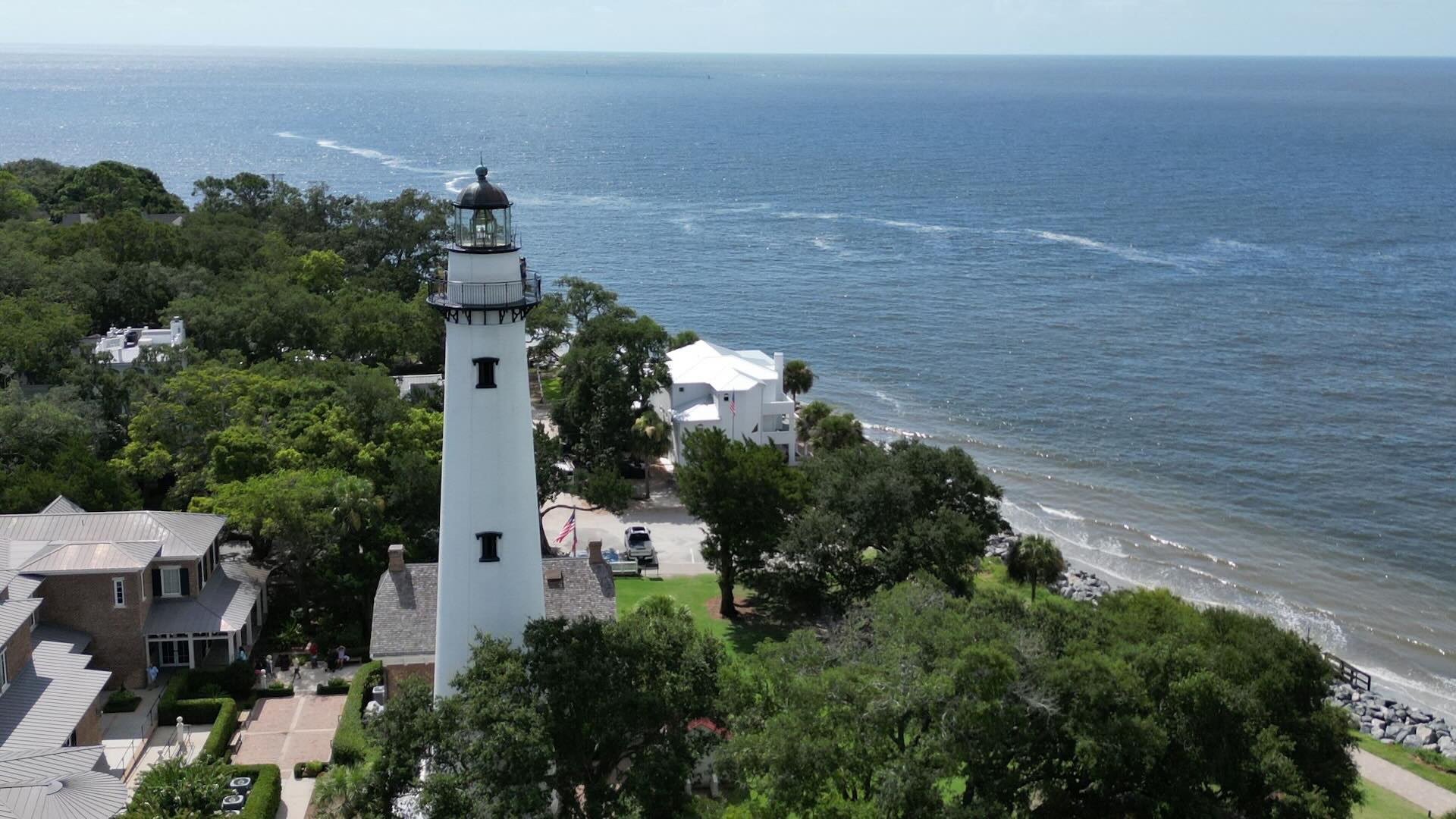 St. Simons Lighthouse from above